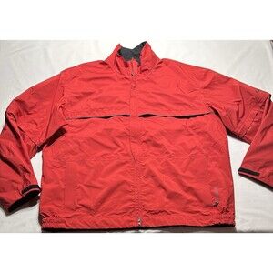 Nike Golf Convertible Jacket Mens XL Storm Fit Full Zip Long Sleeve Red